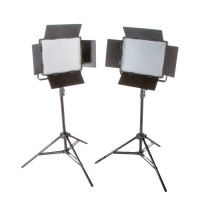 Bresser LED Foto-Video SET 2x LS-600 38W/5.600LUX + 2x Statief